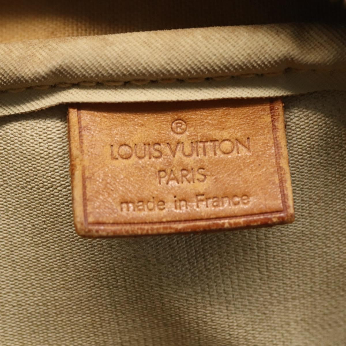 Louis Vuitton LOUIS VUITTON Monogram Deauville Hand Bag M47270 LV Authentic 158279