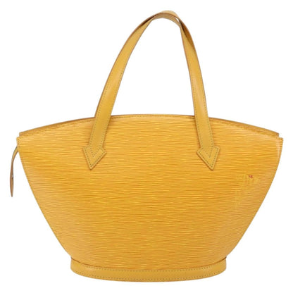 Louis Vuitton LOUIS VUITTON Epi Saint Jacques Hand Bag Yellow M52279 LV Authentic bs29292