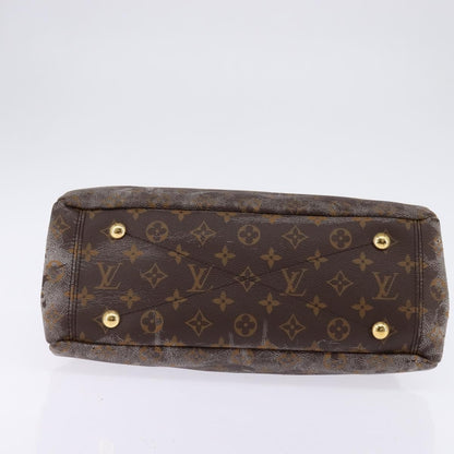Louis Vuitton LOUIS VUITTON Monogram Pallas MM Hand Bag 2way Bois De Rose M41598 Authentic 145373
