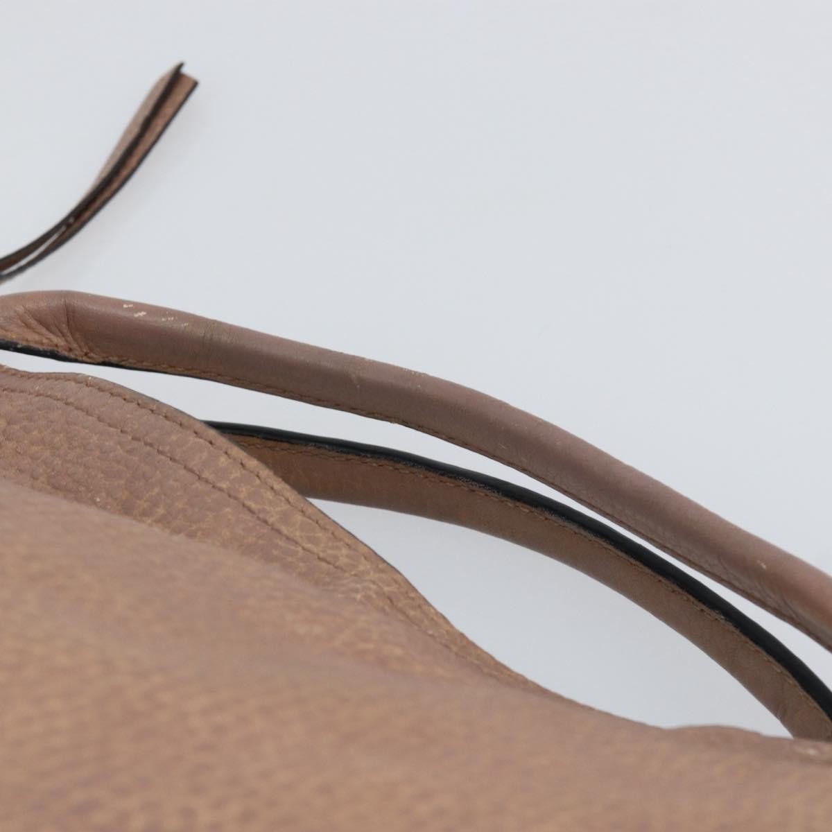 Gucci GUCCI Hand Bag Leather Pink Gold 323675 Authentic ka258