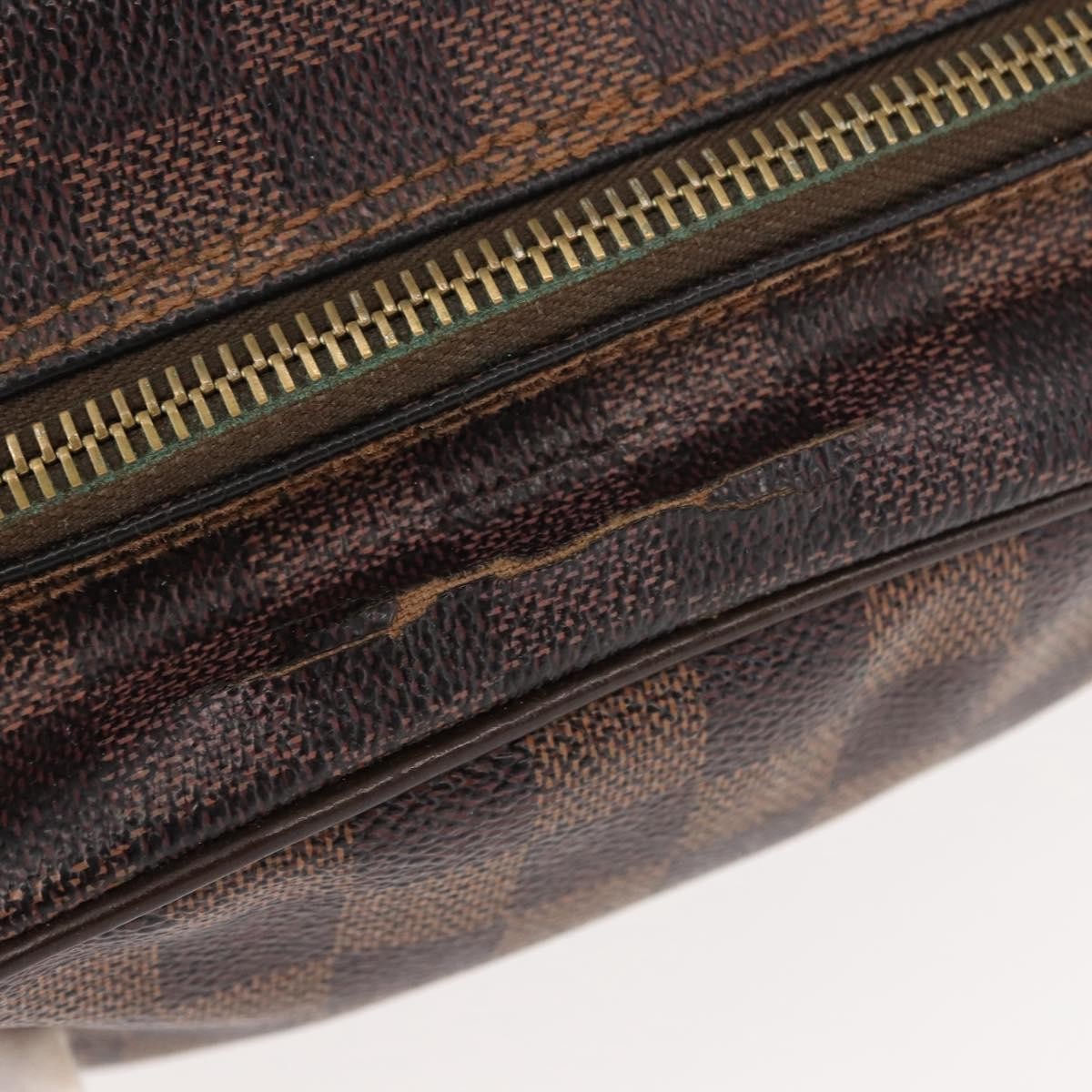 Louis Vuitton LOUIS VUITTON Damier Ebene Trousse Toilette25 Clutch Bag N47624 LV Authentic 151153