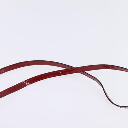 Chloé Chloé Chloe 2way Pouch Enamel Red Gold Authentic bs29581 Bag