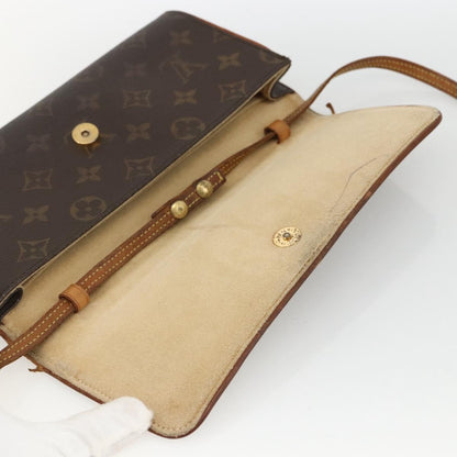 Louis Vuitton LOUIS VUITTON Monogram Pochette Twin GM Shoulder Bag M51852 LV Authentic ka3039