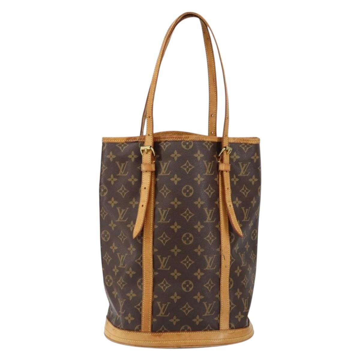 Louis Vuitton LOUIS VUITTON Monogram Bucket GM Shoulder Bag M42236 LV Authentic gh1032