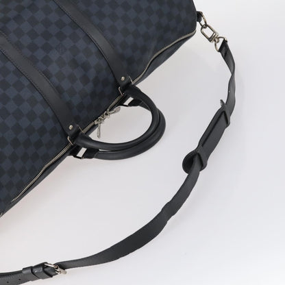 Louis Vuitton LOUIS VUITTON Damier Cobalt Keepall Bandouliere 55 Boston Bag N41356 Authentic 140505