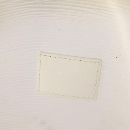 Louis Vuitton LOUIS VUITTON Epi Plage Via Bag Vinyl Leather Clear White M92153 LV Authentic bs33391