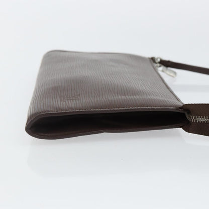 Louis Vuitton LOUIS VUITTON Epi Pochette Accessoires Pouch Mocha M5294D LV Authentic 143110A Bag