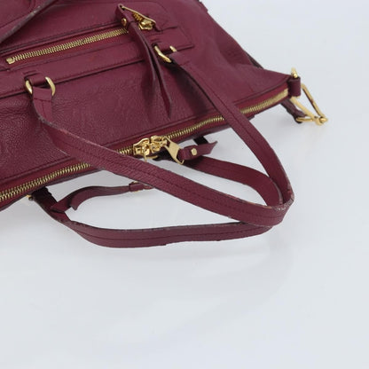 Louis Vuitton LOUIS VUITTON Monogram Empreinte Lumineuse PM Bag Oroll M94046 LV Authentic hk3449