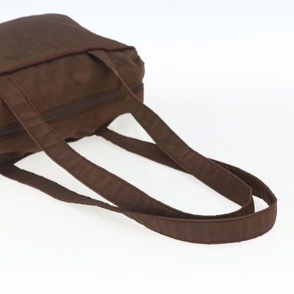 Prada PRADA Shoulder Bag Nylon Brown Authentic 162341