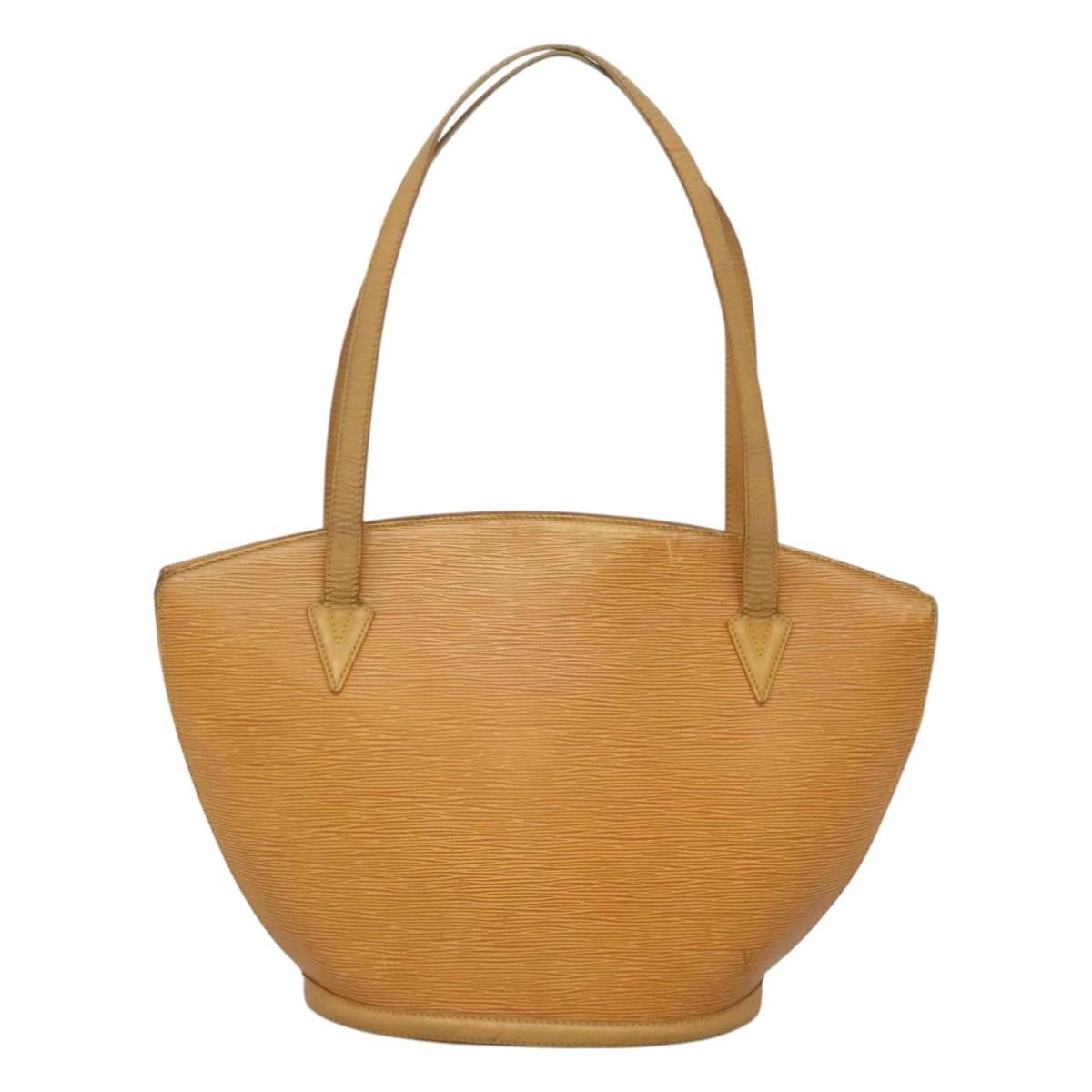 Louis Vuitton LOUIS VUITTON Epi Saint Jacques Shopping Shoulder Bag Yellow M52269 Authentic BD2186