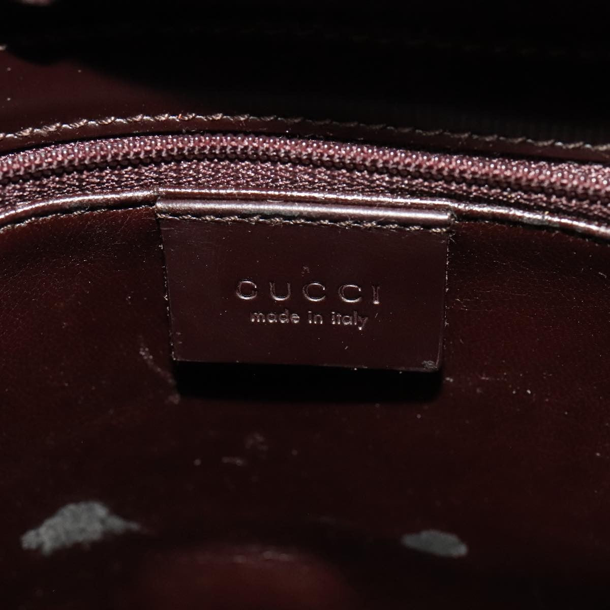 Gucci GUCCI Shoulder Bag Patent leather Brown 002 1007 3444 Authentic ep7129