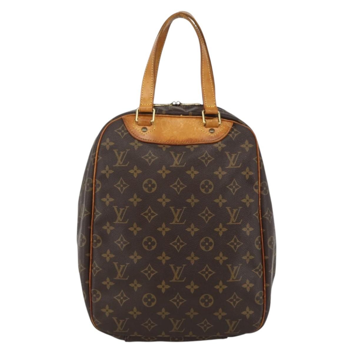 Louis Vuitton LOUIS VUITTON Monogram Excursion Hand Bag M41450 LV Authentic BA11094