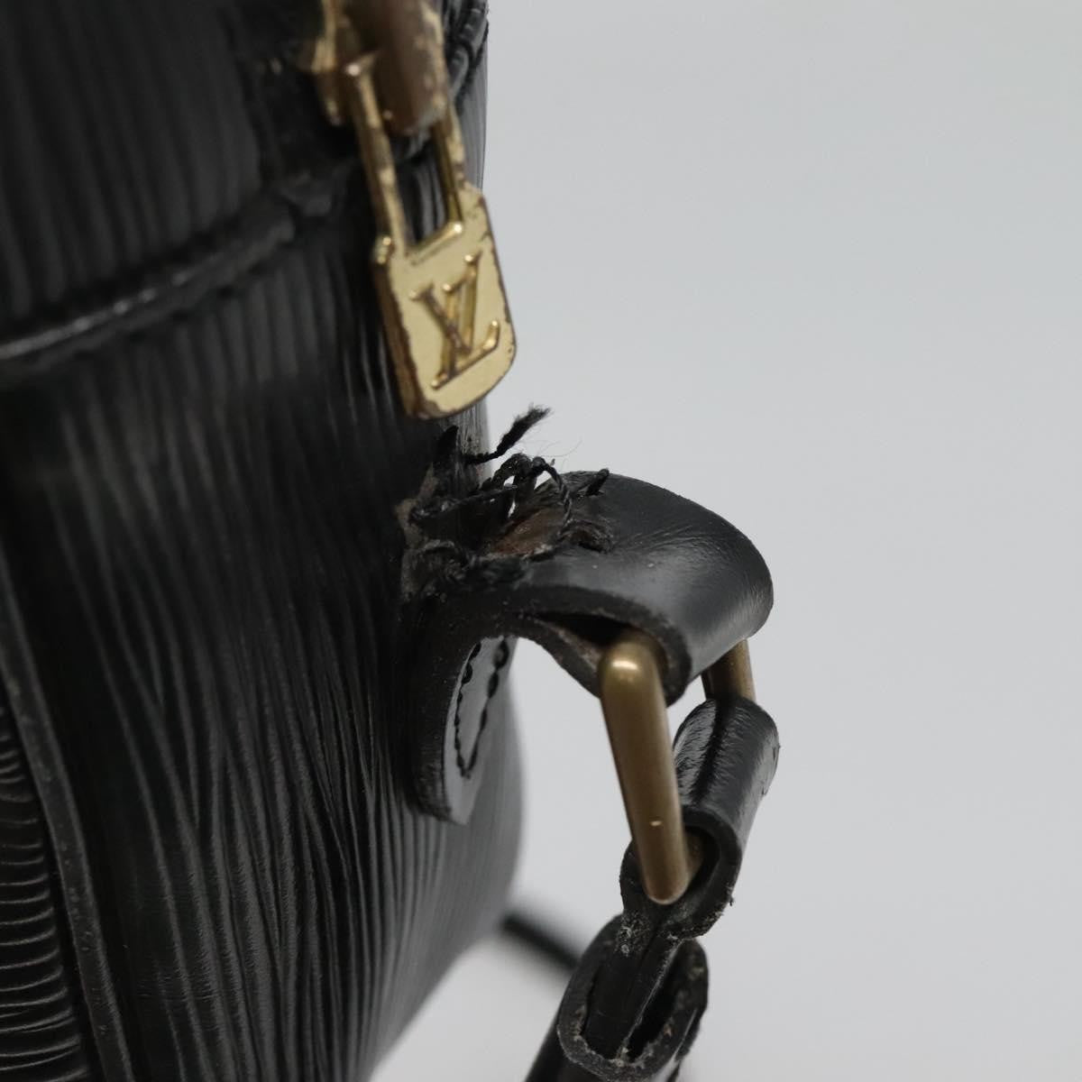 Louis Vuitton LOUIS VUITTON Epi Trocadero 27 Shoulder Bag Black M52312 LV Authentic 136635