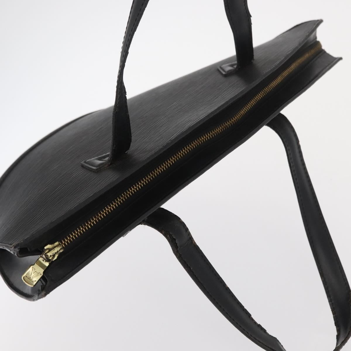 Louis Vuitton LOUIS VUITTON Epi Saint Jacques Shopping Shoulder Bag Black M52262 Authentic 156531