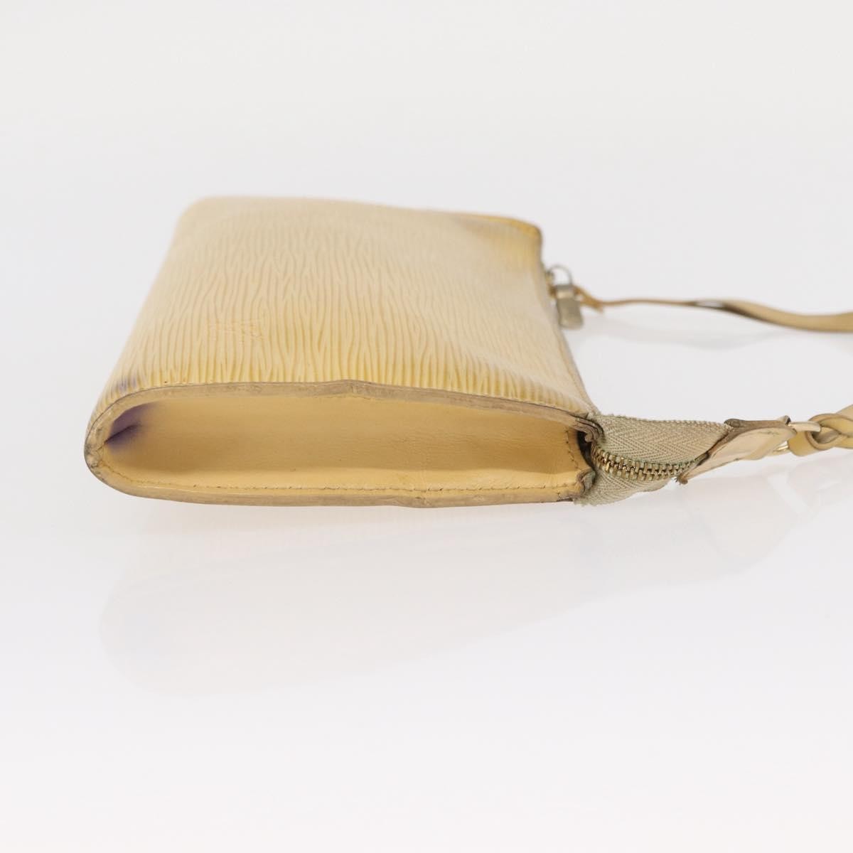 Louis Vuitton LOUIS VUITTON Epi Pochette Accessoires Pouch Vanilla M5294A LV Authentic ka982 Bag