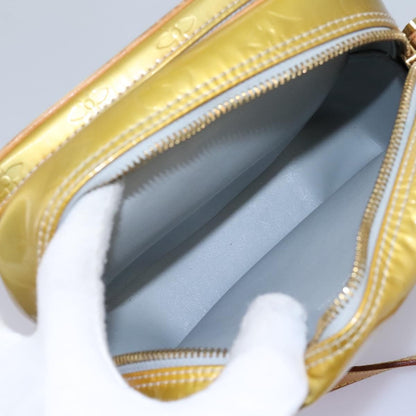Louis Vuitton LOUIS VUITTON Monogram Vernis Wooster Shoulder Bag Gris M91036 LV Authentic ep7979