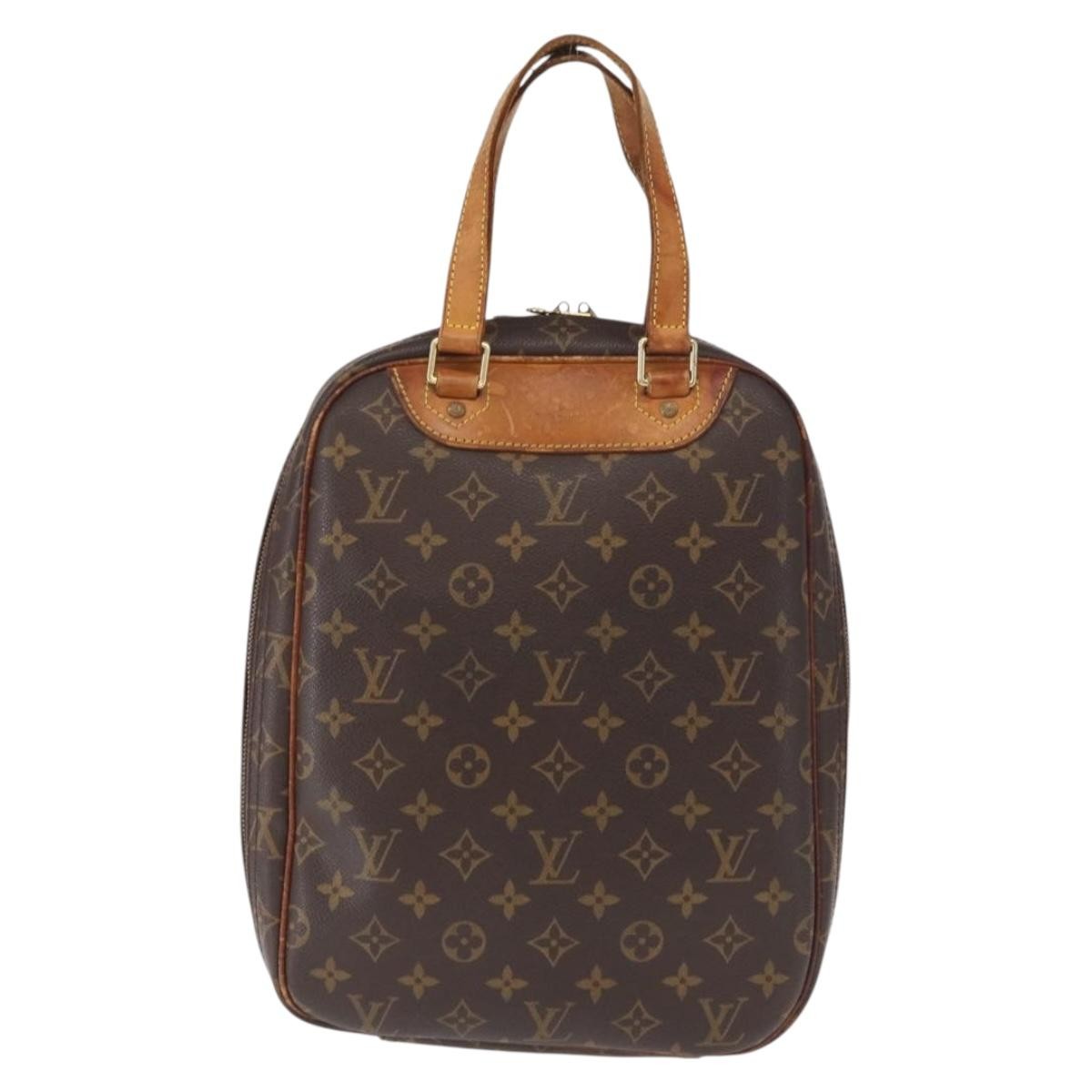 Louis Vuitton LOUIS VUITTON Monogram Excursion Hand Bag M41450 LV Authentic ka1484