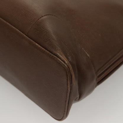 Gucci GUCCI Tote Bag Leather Brown Authentic 133332