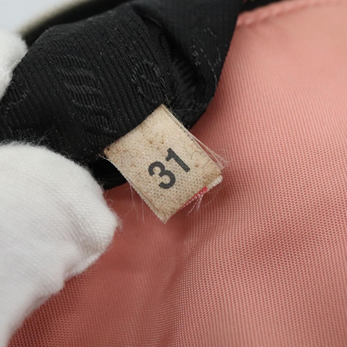 Prada PRADA Shoulder Bag Nylon Pink Authentic 107515