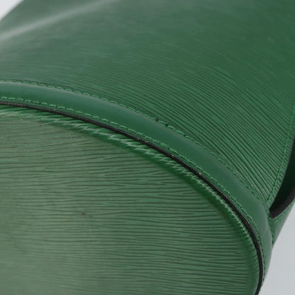Louis Vuitton LOUIS VUITTON Epi Cluny Shoulder Bag Green M52254 LV Authentic 156348