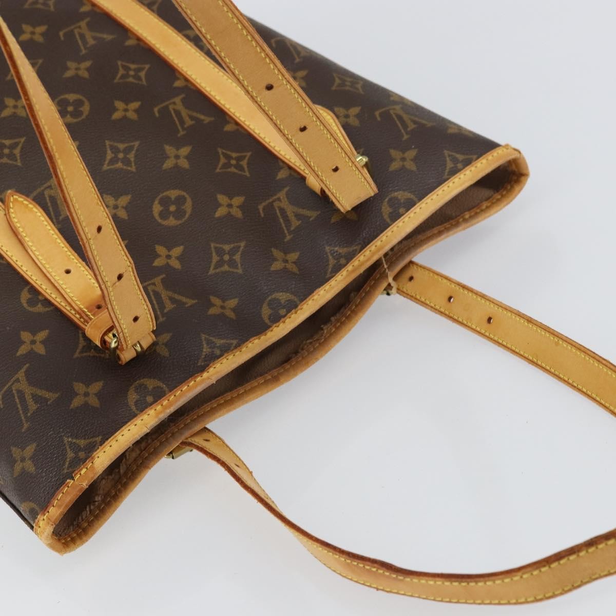 Louis Vuitton LOUIS VUITTON Monogram Bucket GM Shoulder Bag M42236 LV Authentic 156566