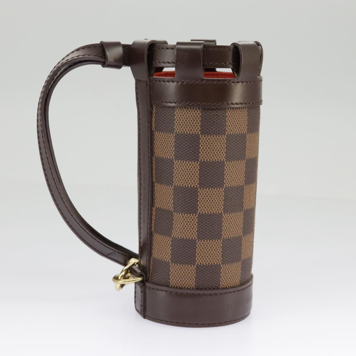 Louis Vuitton LOUIS VUITTON Damier Ebene GOLF CUP 2002 HAWAII Golf Ball Case M99119 Authentic 9... Bag