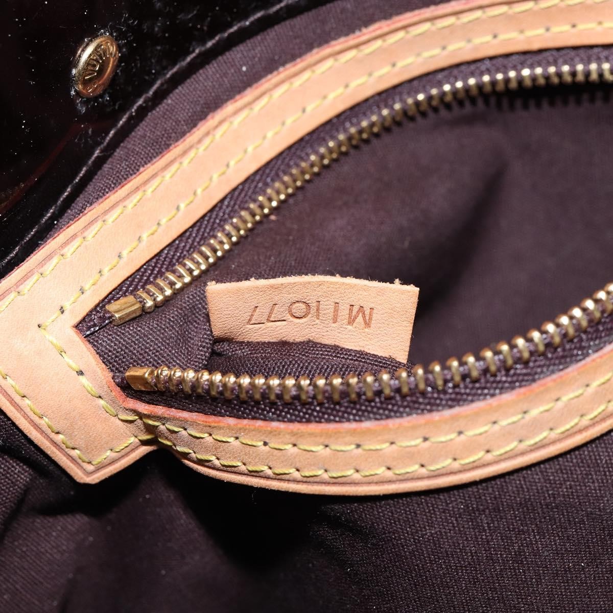Louis Vuitton LOUIS VUITTON Monogram Vernis Reade PM Hand Bag Amarante M91993 LV Authentic 145457