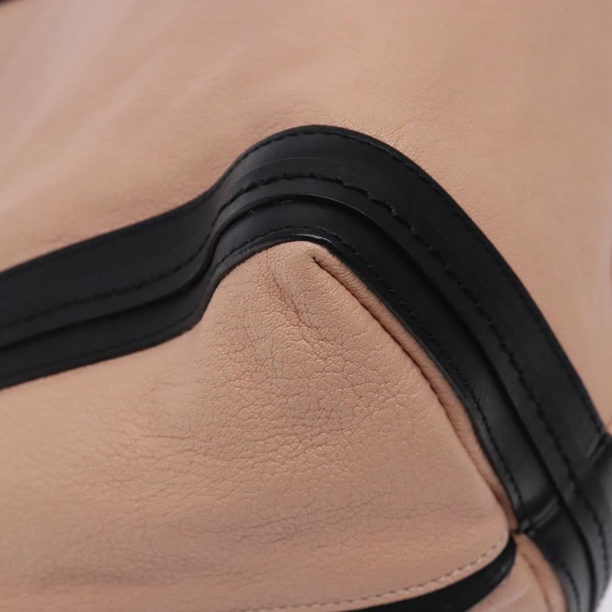 Chloé Chloé Chloe Alison Tote Bag Leather Pink Black Authentic gh323