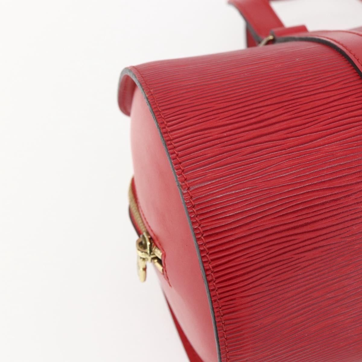 Louis Vuitton LOUIS VUITTON Epi Soufflot Hand Bag Red M52227 LV Authentic mr1713V