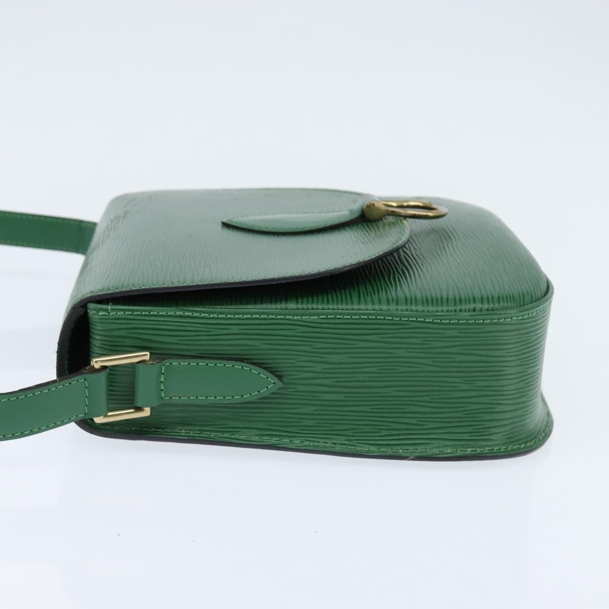 Louis Vuitton LOUIS VUITTON Epi Saint Cloud GM Shoulder Bag Green M52194 LV Authentic 147758