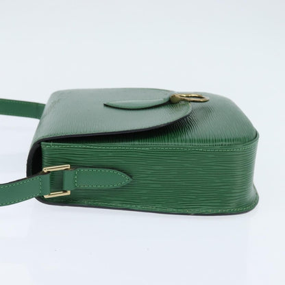 Louis Vuitton LOUIS VUITTON Epi Saint Cloud GM Shoulder Bag Green M52194 LV Authentic 147758