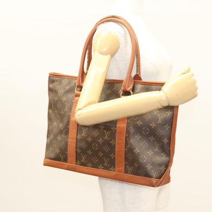 Louis Vuitton LOUIS VUITTON Monogram Sac Weekend PM Hand Bag M42425 LV Authentic BA2696