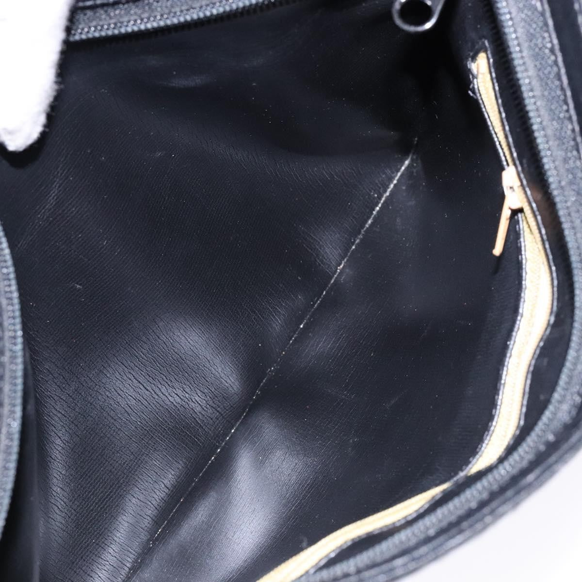 Givenchy GIVENCHY Shoulder Bag Leather Black Gold Authentic bs28533
