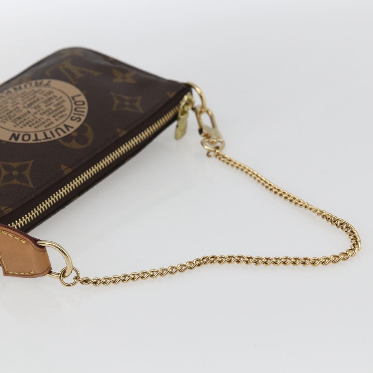 Louis Vuitton LOUIS VUITTON Monogram T&B Mini Pochette Accessoires Pouch M60153 Authentic ka1690V Bag