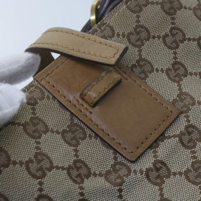 Gucci GUCCI GG Canvas Shoulder Bag Beige 110292 Authentic 61802