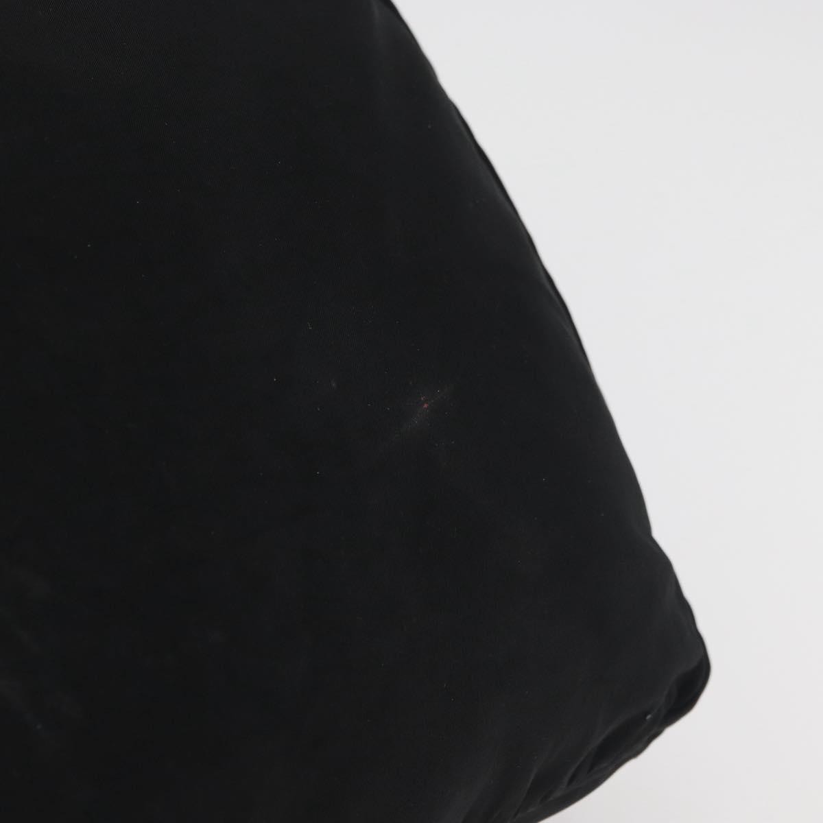 Prada PRADA Tote Bag Nylon Black Silver Authentic bs29615