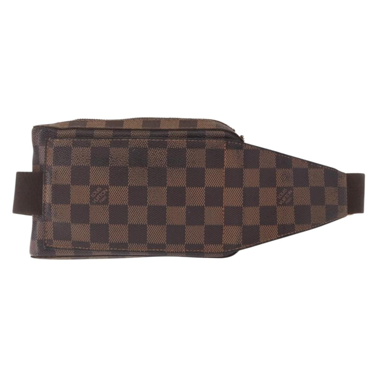 Louis Vuitton LOUIS VUITTON Damier Ebene Geronimos Shoulder Bag N51994 LV Authentic 164331