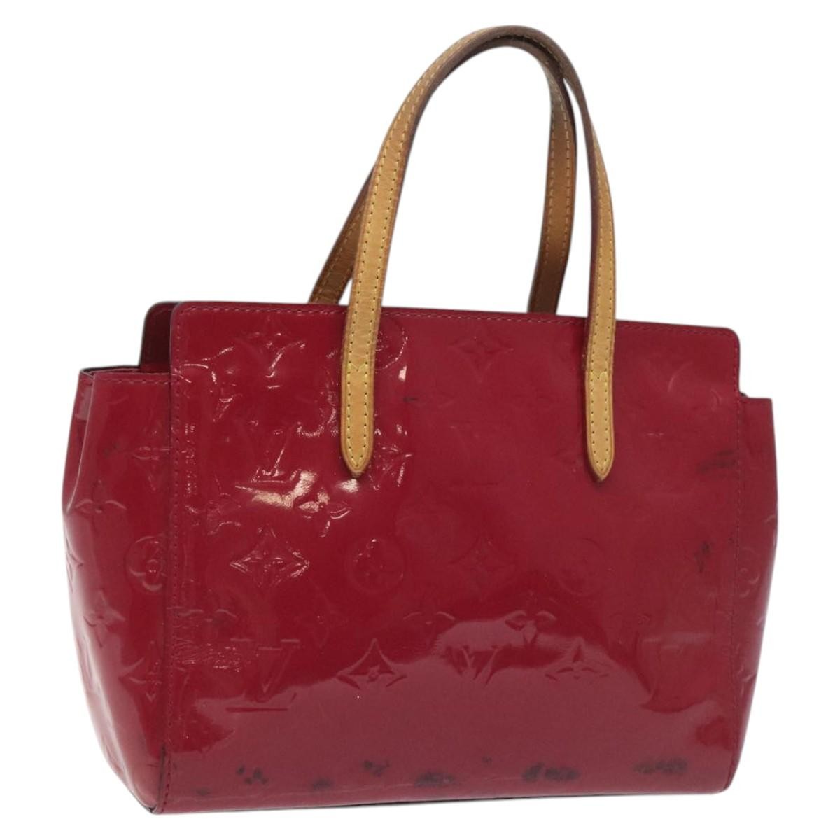 Louis Vuitton LOUIS VUITTON Monogram Vernis Catalina BB Bag Rose Andian M90016 LV Authentic KD072