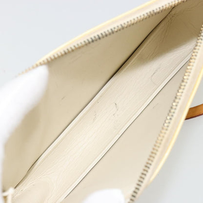 Louis Vuitton LOUIS VUITTON Monogram Vernis Lexington Pouch Beige M91010 LV Authentic mr2421 Bag