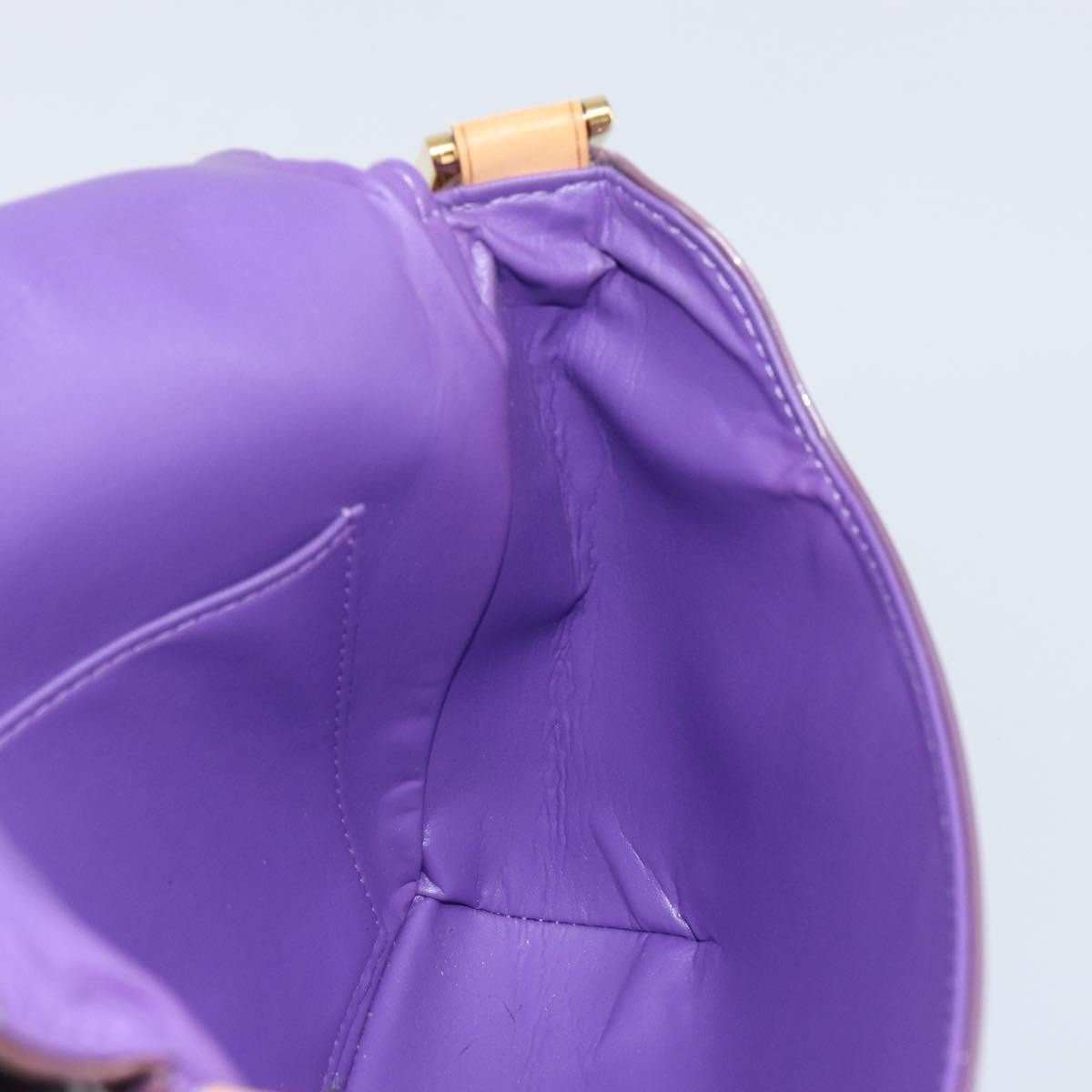 Louis Vuitton LOUIS VUITTON Monogram Vernis Thompson Street Bag Viole M91095 LV Authentic 161428