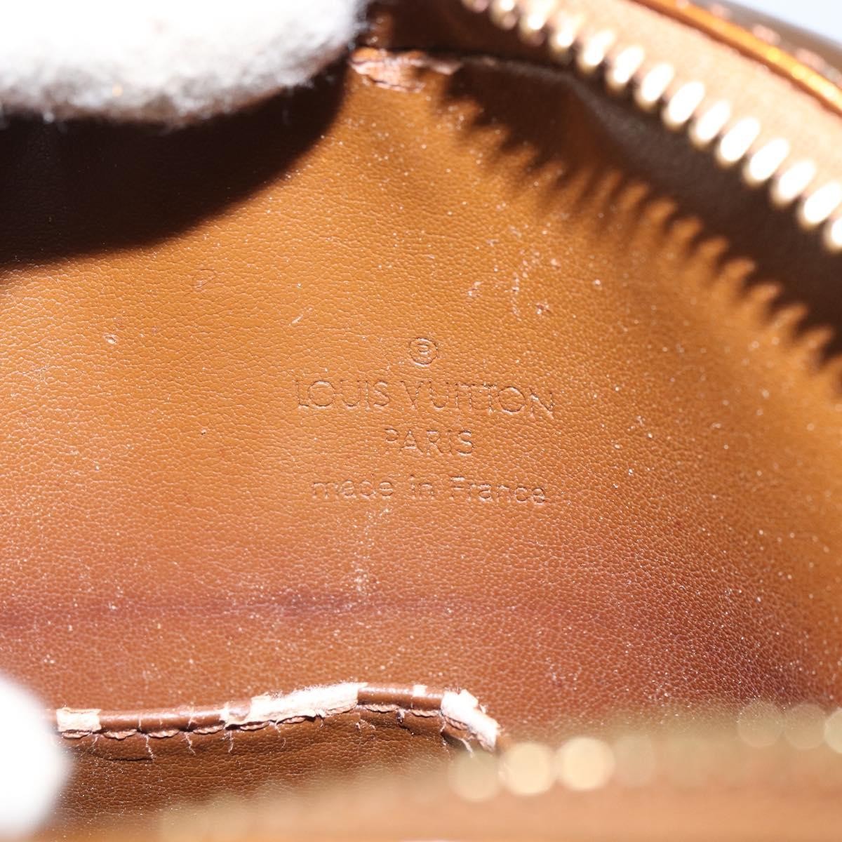 Louis Vuitton LOUIS VUITTON Monogram Vernis Christie PM Bag Bronze M91111 Authentic ep12411
