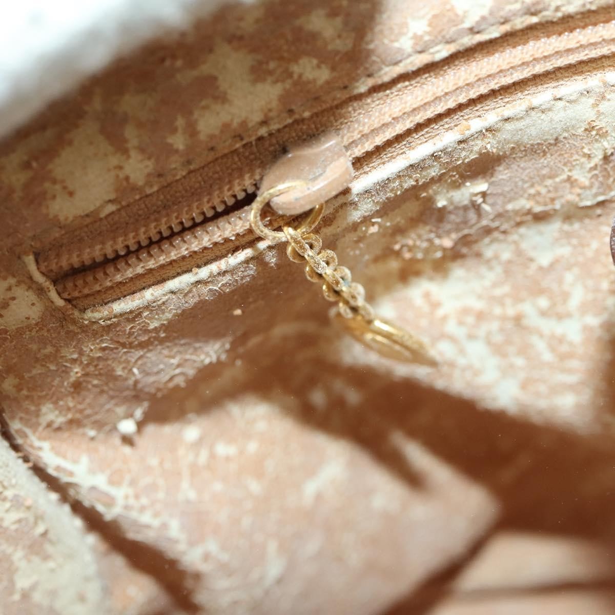 Gucci GUCCI Bamboo Hand Bag Leather 2way Brown Gold 000 2865 0290 Authentic 151596