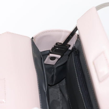 Givenchy GIVENCHY Hand Bag Leather Pink Silver Authentic bs30997