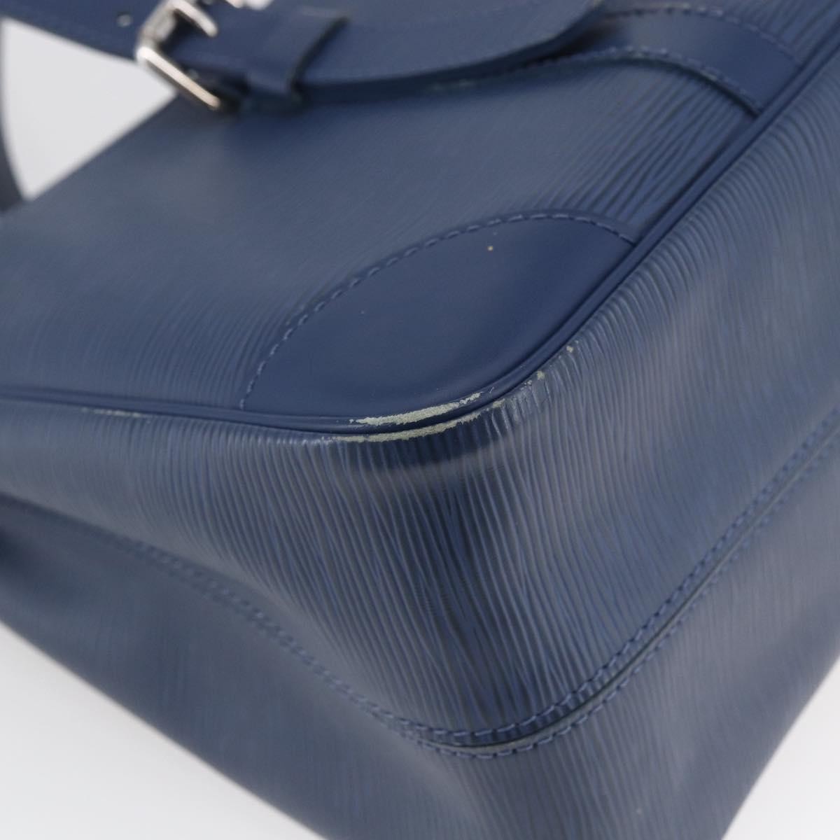 Louis Vuitton LOUIS VUITTON Epi Segur MM Hand Bag Myrtille M5886G LV Authentic 145467