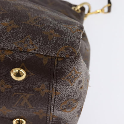 Louis Vuitton LOUIS VUITTON Monogram Pallas MM Hand Bag 2way Bois De Rose M41598 Authentic 145373