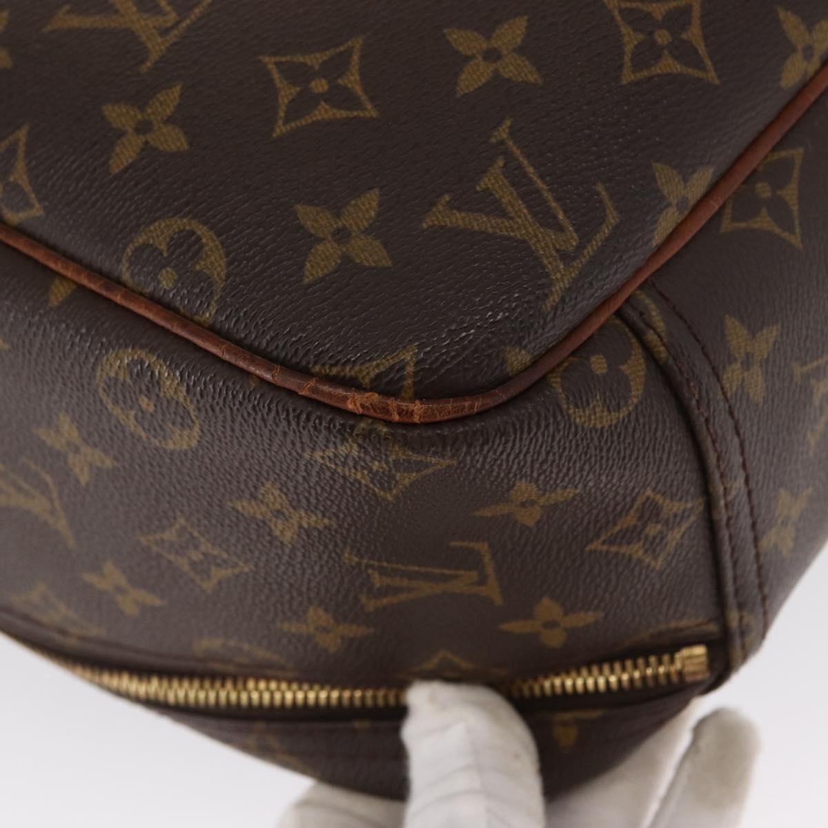 Louis Vuitton LOUIS VUITTON Monogram Excursion Hand Bag M41450 LV Authentic ka1484