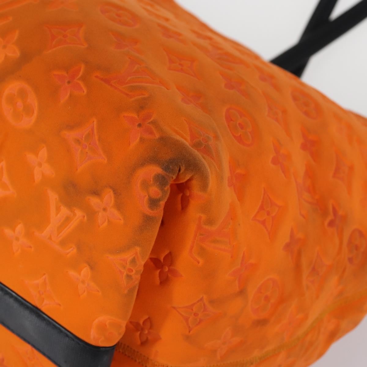 Louis Vuitton LOUIS VUITTON Cruise Line Scuba MM Tote Bag Orange M92803 LV Authentic 144674