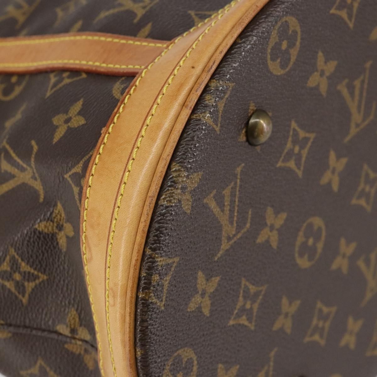 Louis Vuitton LOUIS VUITTON Monogram Bucket GM Shoulder Bag M42236 LV Authentic gh1032