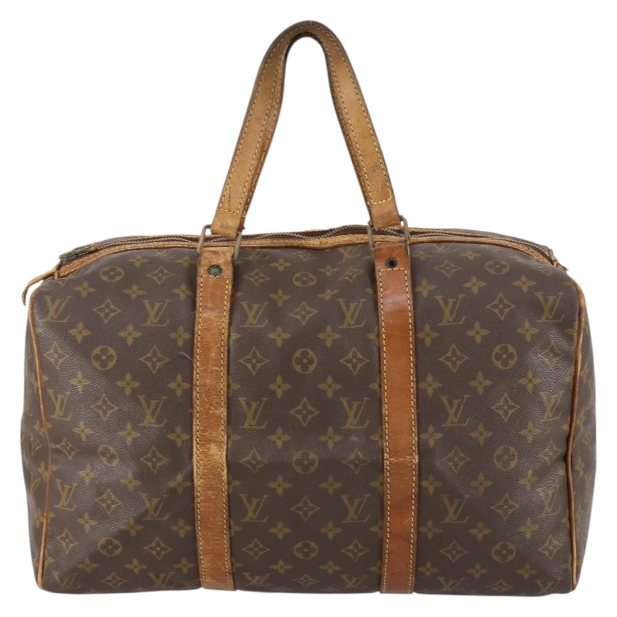 Louis Vuitton LOUIS VUITTON Monogram Sac Souple 45 Boston Bag M41624 LV Authentic 151133