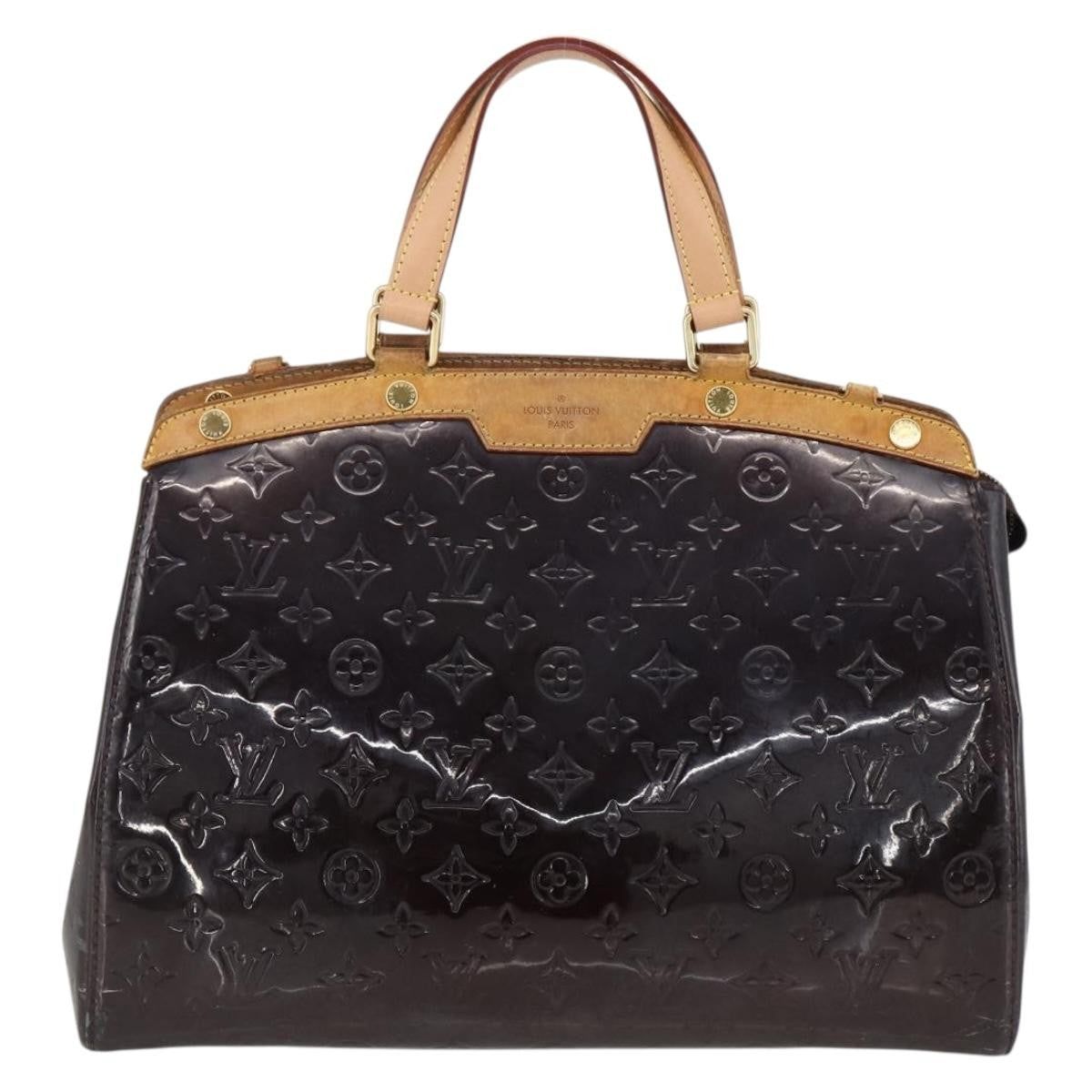 Louis Vuitton LOUIS VUITTON Monogram Vernis Blair GM Bag 2way Amarante M91616 LV Authentic BSZ597